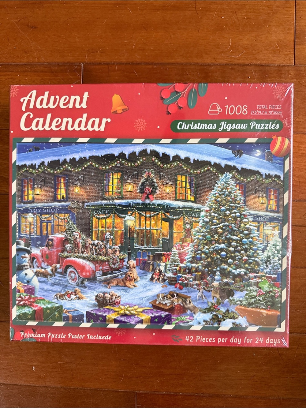 NWT 1008 Piece Jigsaw Puzzle Advent Calendar Holiday